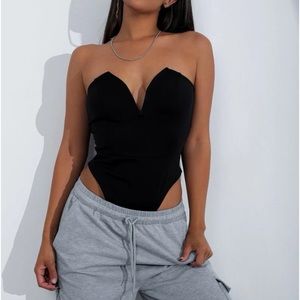 A black body suit from Shein